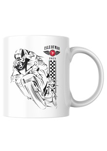 Isle of Man Road Races Shadow Bike 2025 Mug