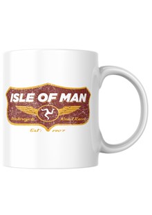 Isle of Man Road Racing Shield Mug