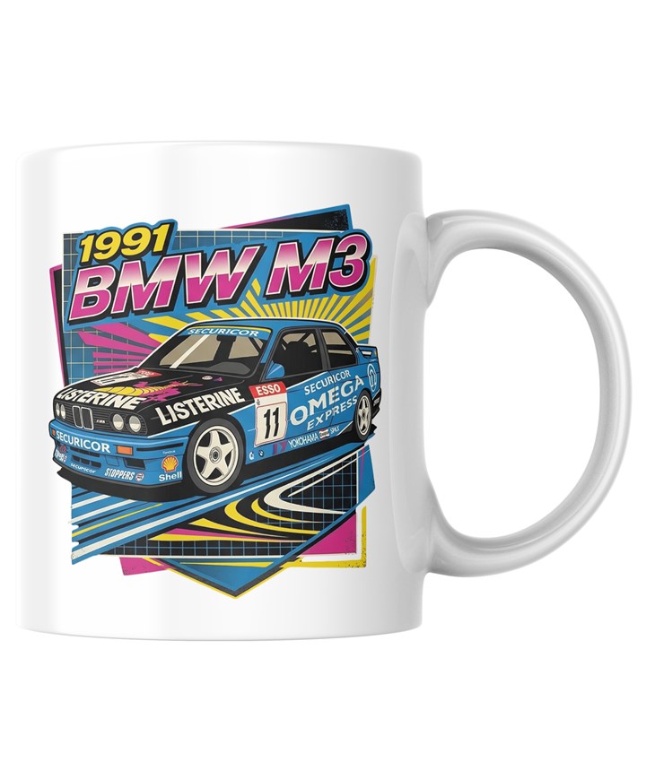 BMW M3 Retro Touring Car Mug