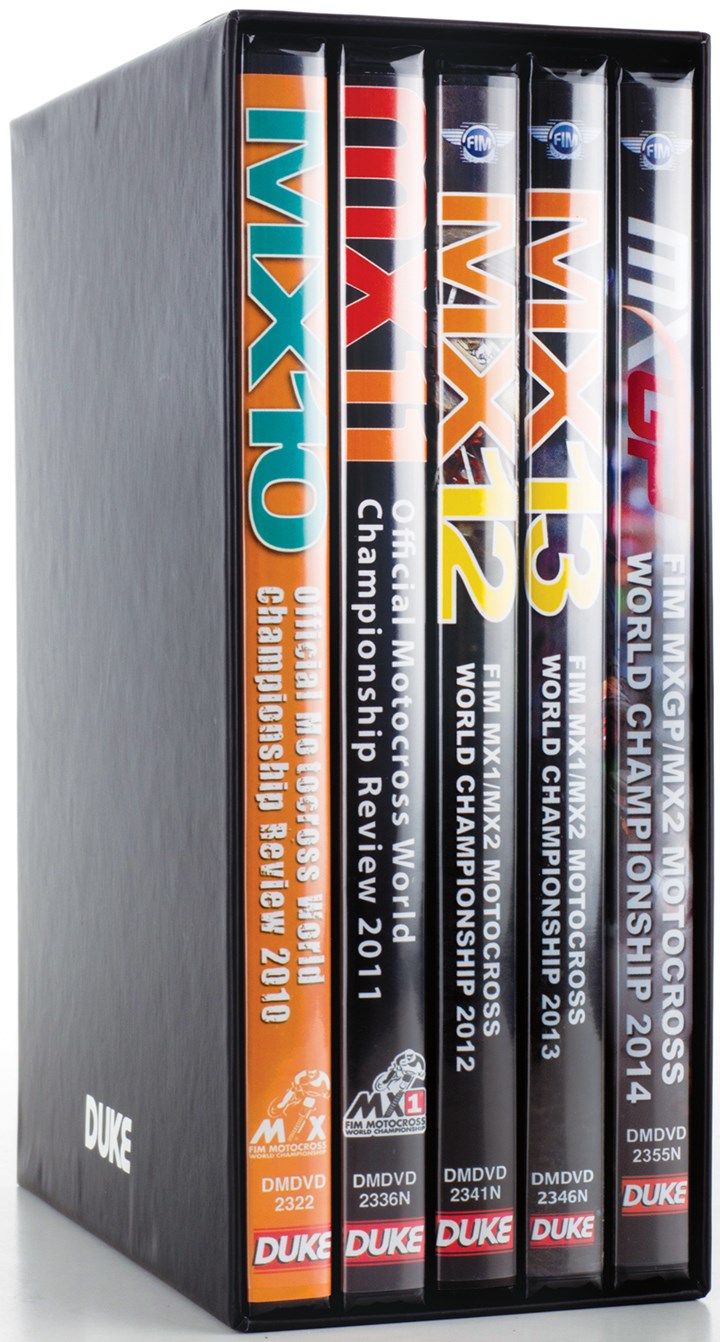 World Motocross 2010-14 (5 DVD) Boxset