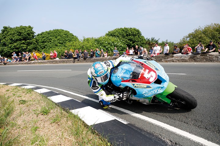 Dean Harrison at the Gooseneck TT 2018 Print - click to enlarge