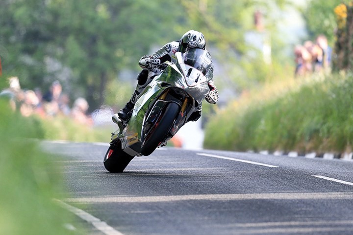 Josh Brookes Barregarrow 2018 Isle of Man TT. - click to enlarge