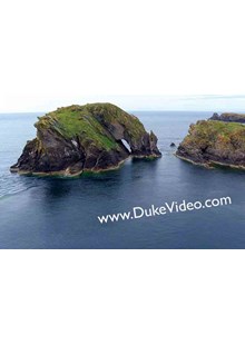 The Drinking Dragon - Isle of Man From The Air - Print