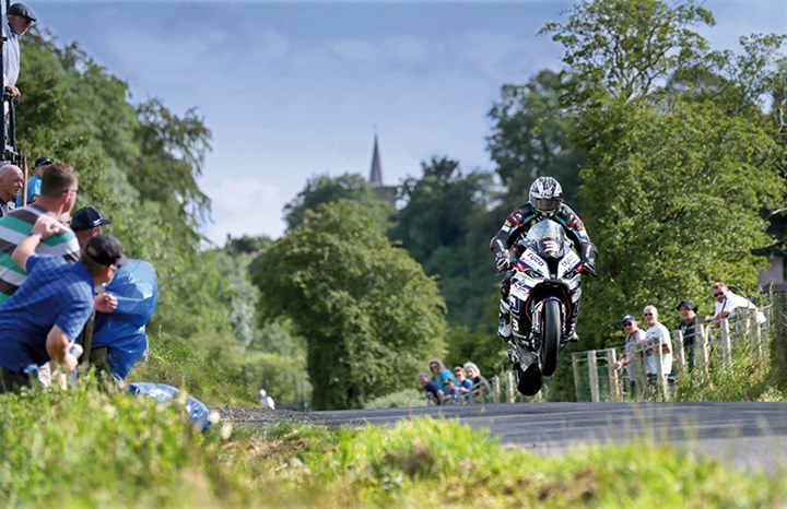 Michael Dunlop, Tyco BMW, 2019 Armoy Road Races. - click to enlarge