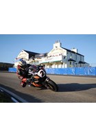 John McGuinness Creg Ny Baa Superbike Practice TT 2009 