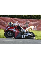 Ian Lougher Sulby Bridge Superbike Practice TT 2009 