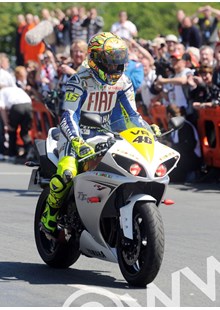 Rossi TT 2009 parade lap 