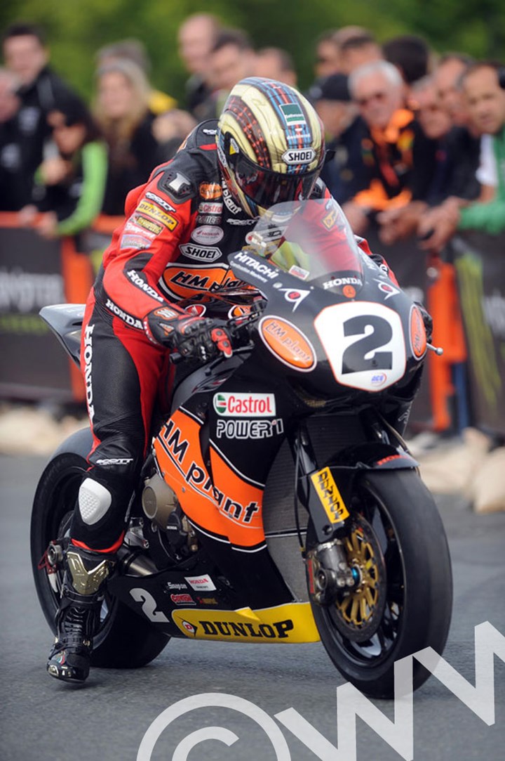John McGuinness start line TT 2010 - click to enlarge