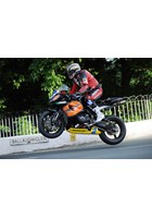 John McGuinness Ballaugh Bridge Supersport Practice 