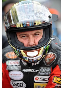 John McGuinness Face TT 2010