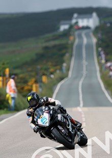 Bruce Anstey 2009 Supersport at the Creg