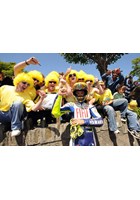 Rossi TT 2009 Yellow Wigs