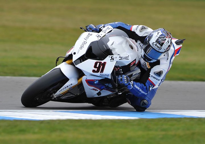 Leon Haslam WSB Donington 2011 - click to enlarge