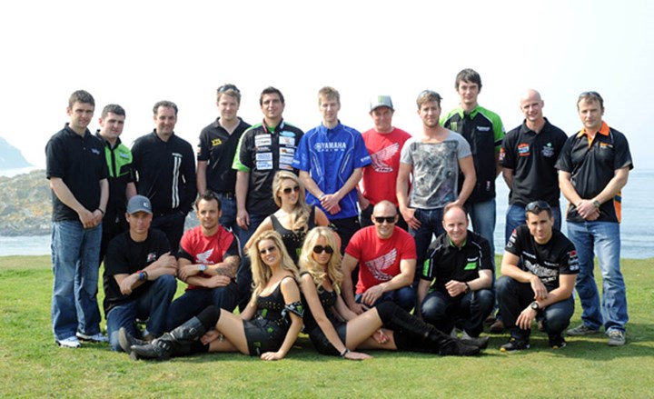 2011 TT Press Launch Group - click to enlarge