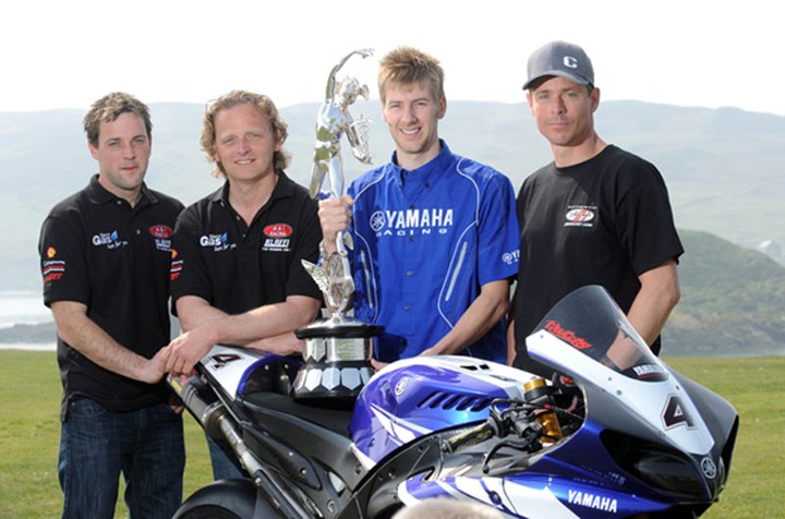 2010 TT Winners at 2011 Press Launch - click to enlarge
