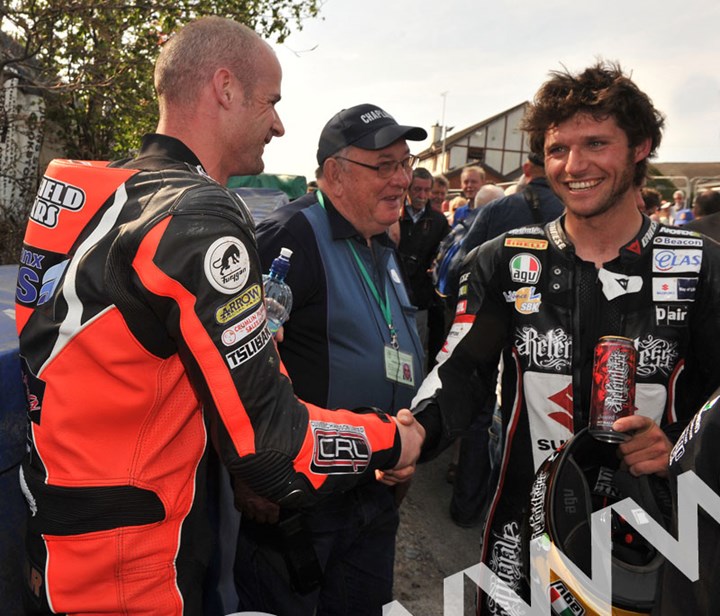 Ryan Farquhar Guy Martin Cookstown 2011 - click to enlarge