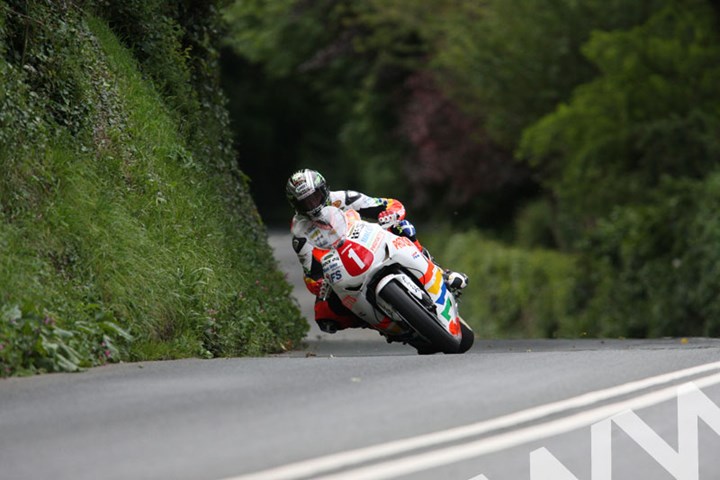 John McGuinness TT 2011 Superstock Race Bishopscourt - click to enlarge