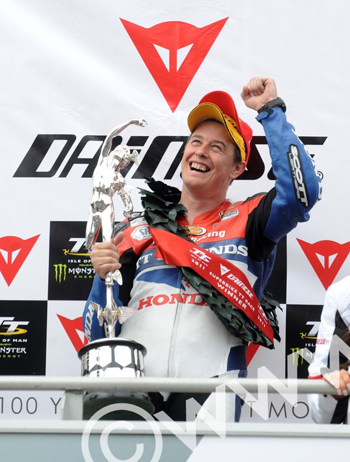 John McGuinness TT 2011 Superbike Race Trophy - click to enlarge