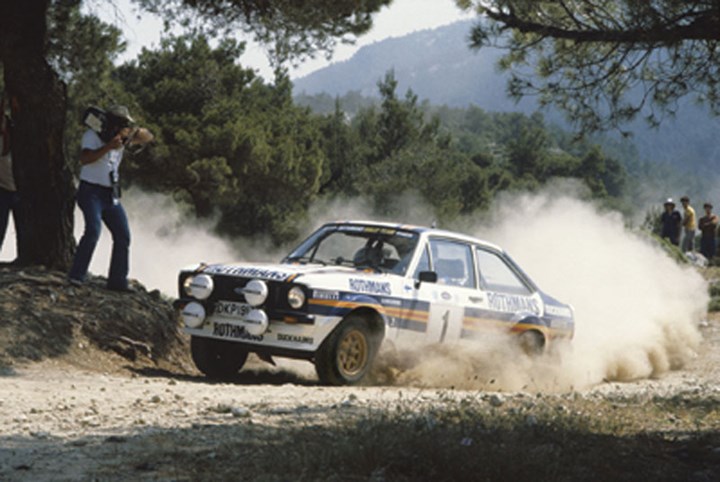 Ari Vatanen 1981 Acropolis Rally  - click to enlarge
