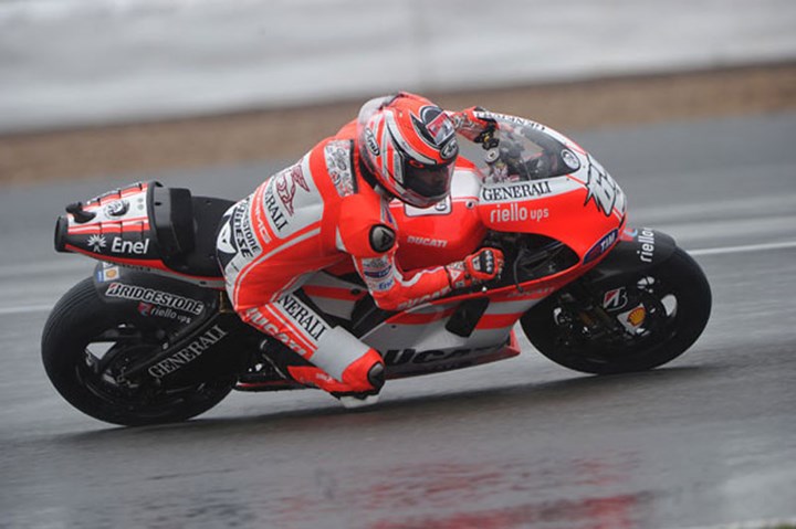 Nicky Hayden British MotoGP 2011 Silverstone - click to enlarge