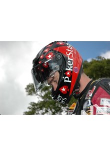Conor Cummins TT 2011 in Helmet