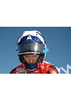 Keith Amor TT 2011 in Helmet