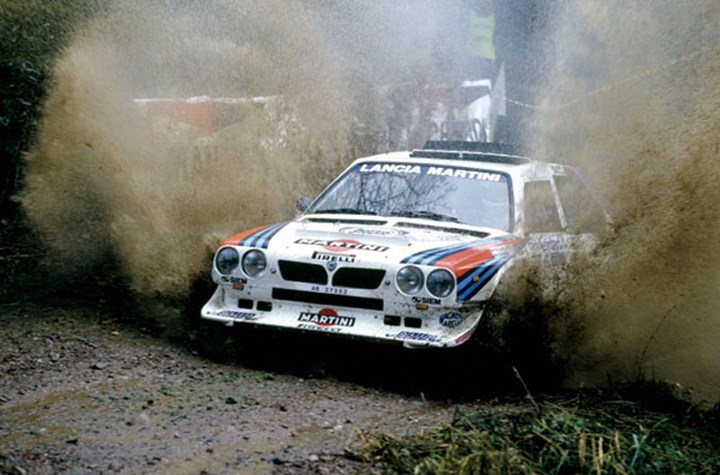Lancia Delta S4 of Markku Alen 1985 RAC  - click to enlarge