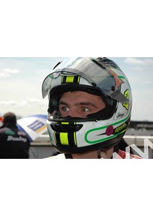 Michael Dunlop TT 2011 in Helmet
