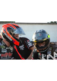 Guy Martin Ryan Farquhar TT 2011 in Helmets