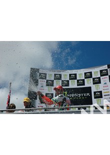 Bruce Anstey TT 2011 Podium