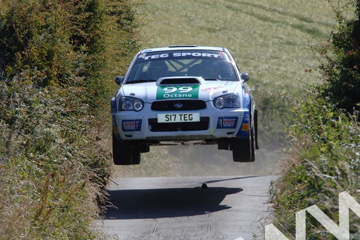 Mark Higgins Subaru Impreza N11 Manx International Rally - click to enlarge