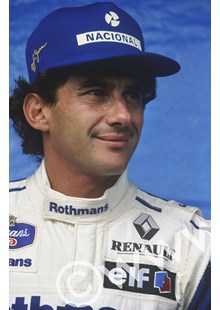 Ayrton Senna (Williams FW16 Renault) Interlagos Brazil 1994