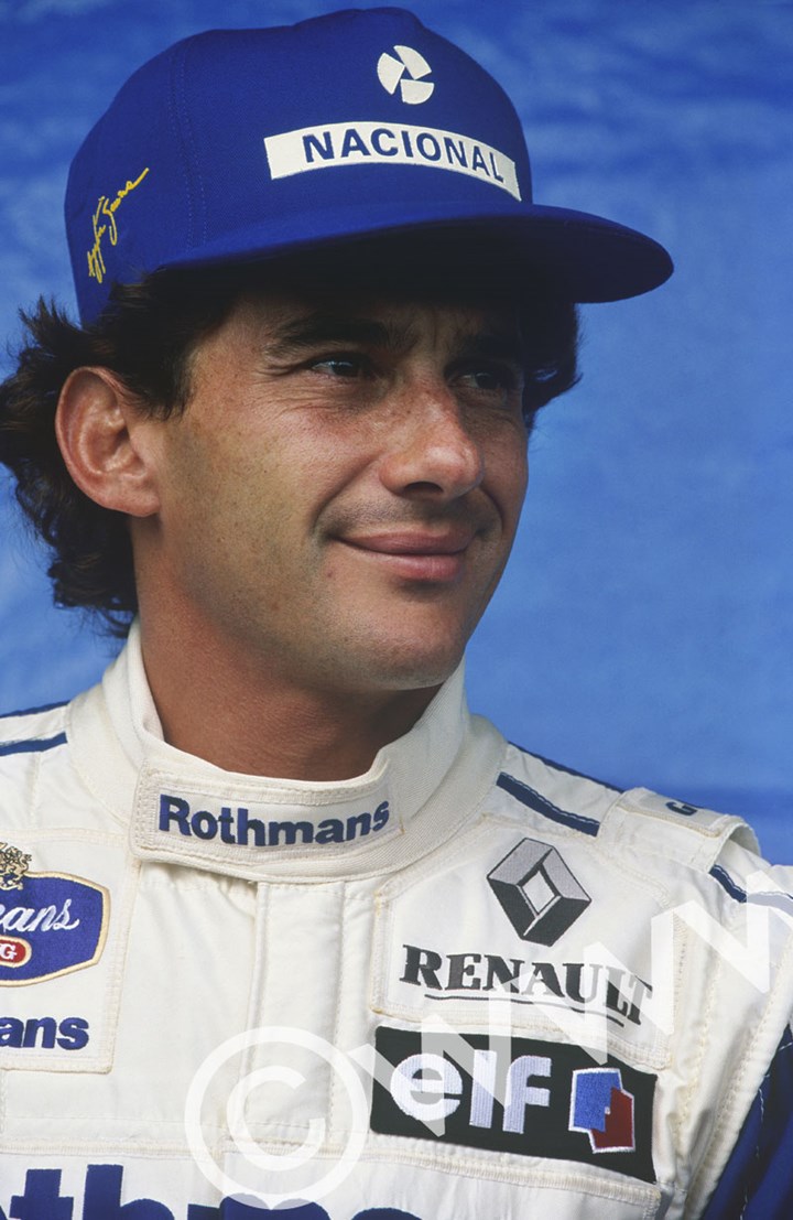 Ayrton Senna (Williams FW16 Renault) Interlagos Brazil 1994 - click to enlarge