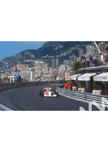 Ayrton Senna 1st position at Massenet Monaco 1993