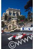 Ayrton Senna 1st position at Loews Hairpin Monaco 1993