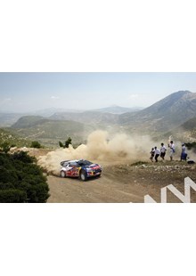 Sebastien Loeb Citroen Acropolis Rally 2011