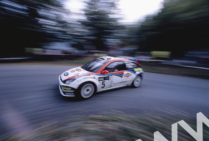 Colin McRae/Nicky Grist (Ford Focus WRC) San Remo Rally 2002 - click to enlarge