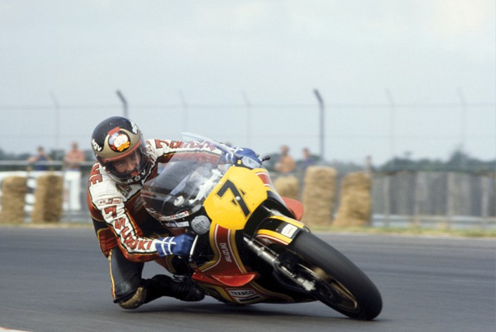 Barry Sheene 1979 British GP Acrylic - click to enlarge