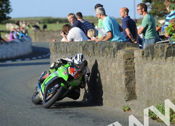 Michael Dunlop Southern 100 2011 Church Bends - click to enlarge