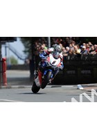 John McGuinness TT 2011 St Ninian's on way to Superbike win.
