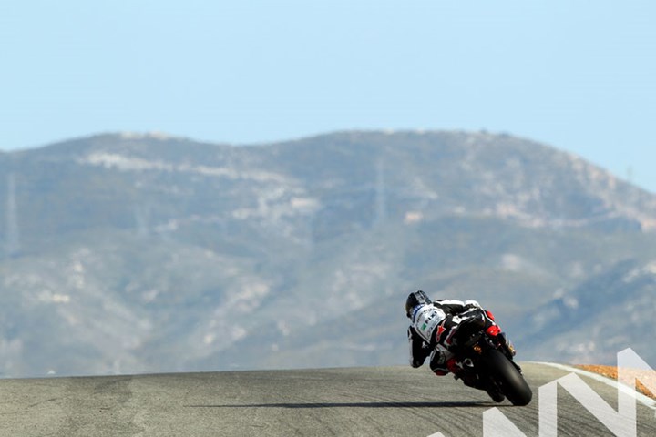 John Hopkins BSB pre-season test Cartagena Spain - click to enlarge