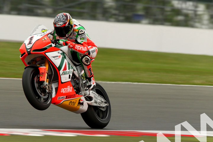 Max Biaggi SBK  2011 Silverstone - click to enlarge