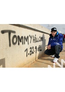 Tommy Hill BSB pre-season test Cartagena Spain