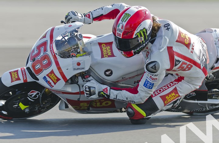 Marco Simoncelli  MotoGP 2011 Indianapolis - click to enlarge