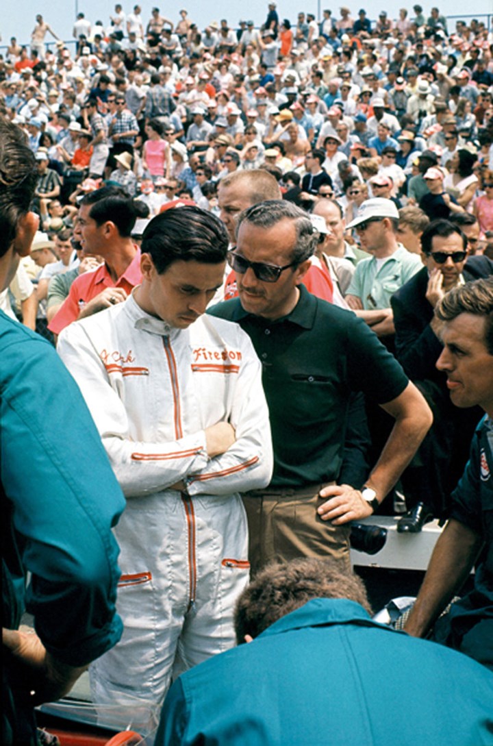 Jim Clark 1965 Indianapolis  - click to enlarge