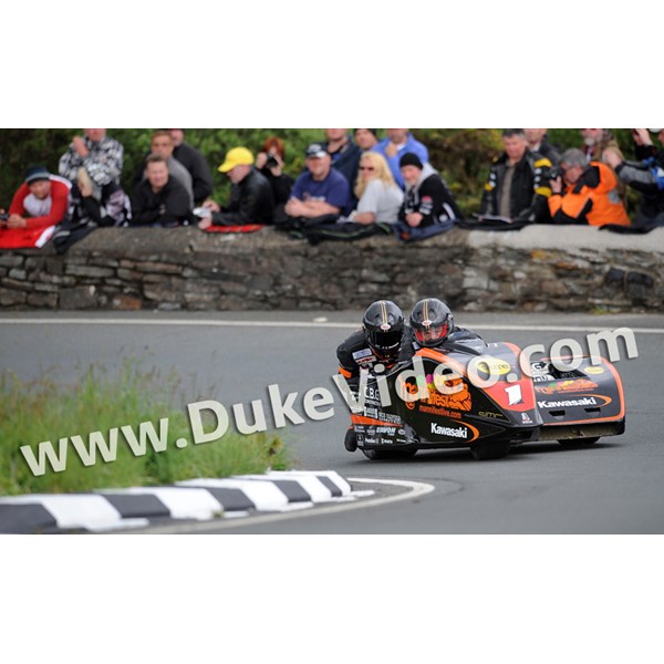 Dave Molyneux Patrick Farrance TT 2012 Gooseneck Sidecar 2 : Duke Video