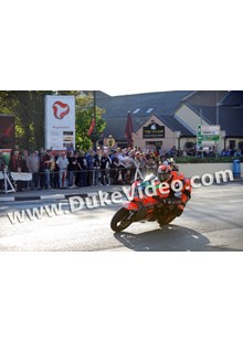 Ryan Farquhar TT 2012 out of Parliament Square.