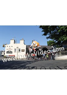 John McGuinness TT2012 Ballaugh Bridge Superstock