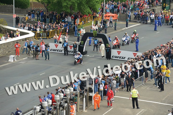 John McGuinness TT 2012 Grandstand - click to enlarge