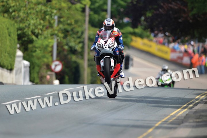 John McGuinness TT 2012 Ago's leap - click to enlarge